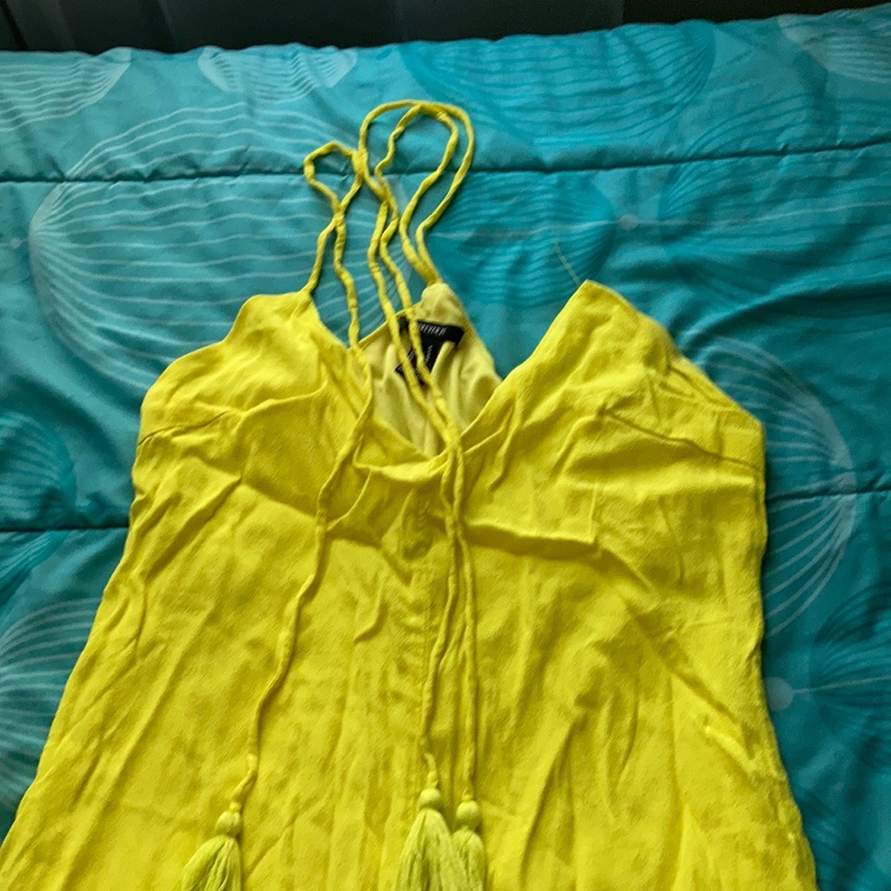Yellow jumpsuit